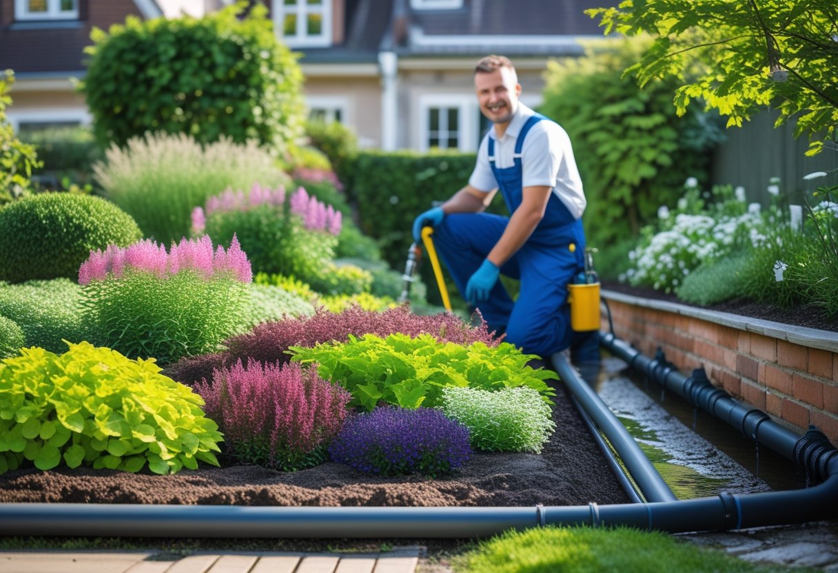 Saadan sikrer du din have mod oversvoemmelser med smukke stauder og find blikkenslager naer dig